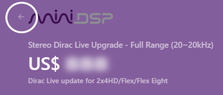 Cancel Dirac Live upgrade
